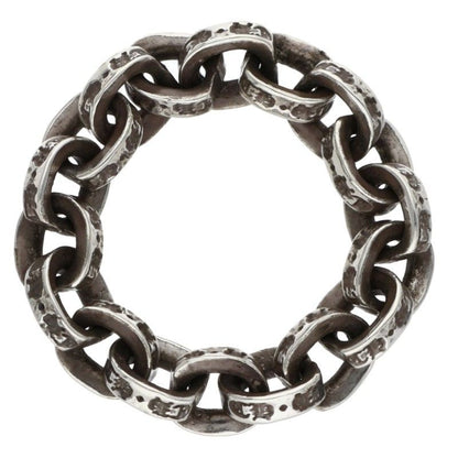 Chrome Hearts Paper Chain Ring Silver