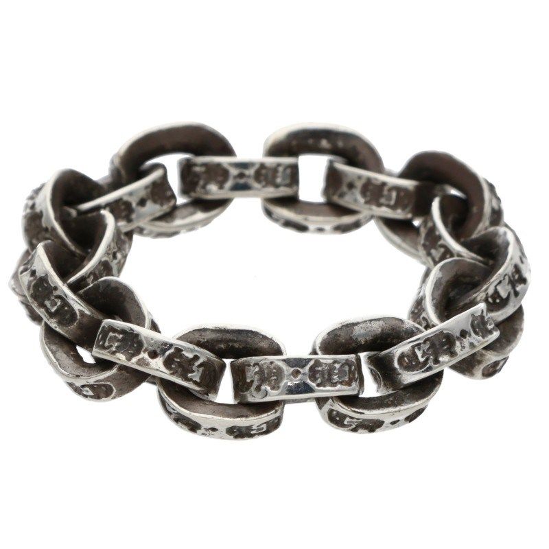 Chrome Hearts Paper Chain Ring Silver — view 3