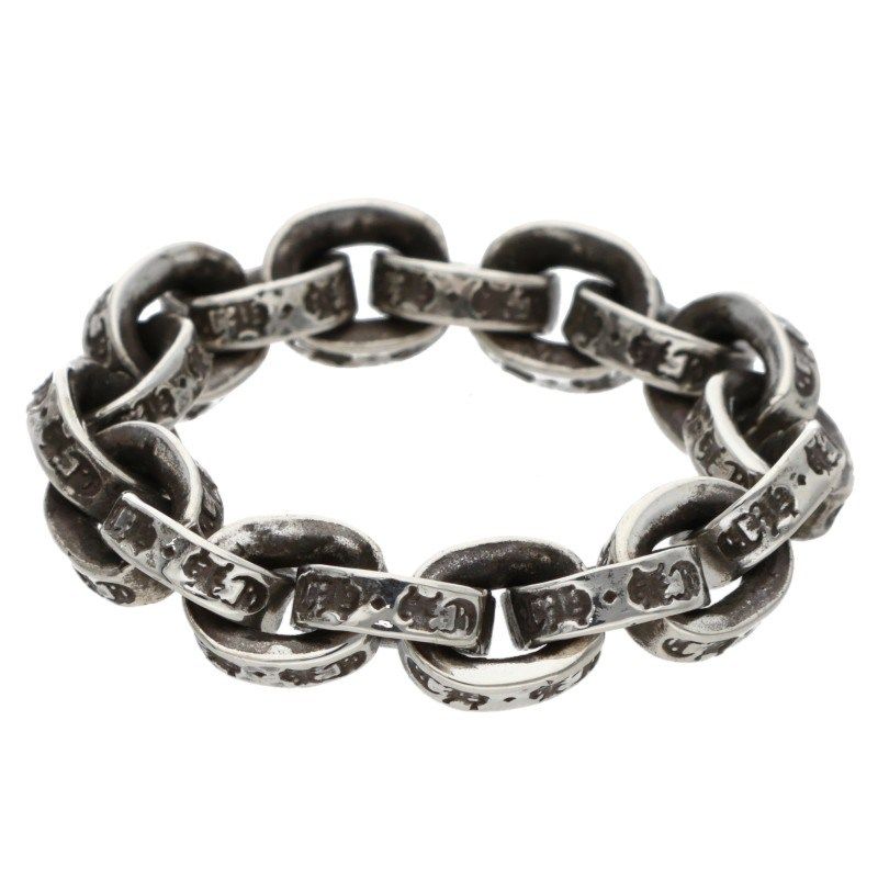 Chrome Hearts Paper Chain Ring Silver — view 3