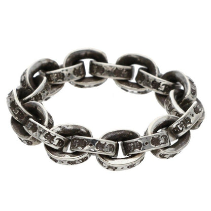 Chrome Hearts Paper Chain Ring Silver — view 3