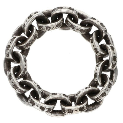 Chrome Hearts Paper Chain Ring Silver