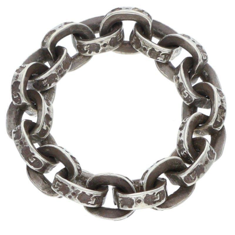 Chrome Hearts Paper Chain Ring Silver — view 5