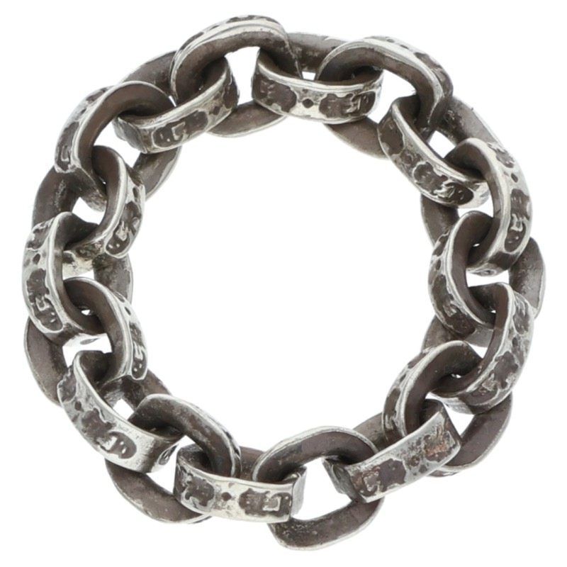 Chrome Hearts Paper Chain Ring Silver — view 4
