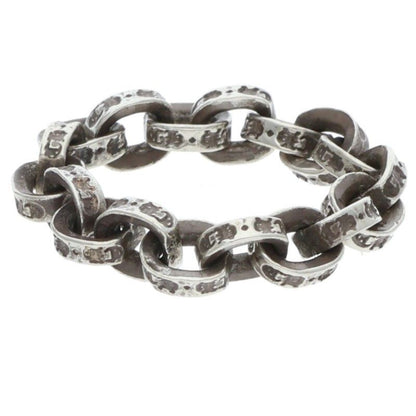 Chrome Hearts Paper Chain Ring Silver — view 2