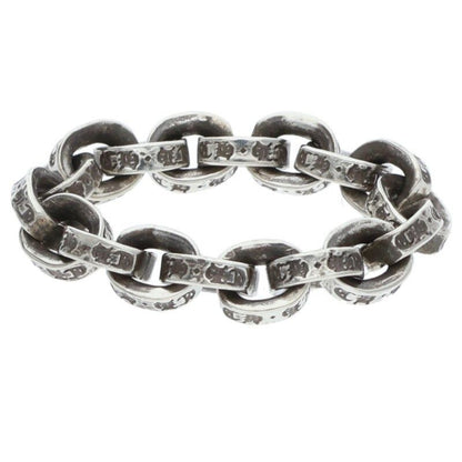 Chrome Hearts Paper Chain Ring Silver