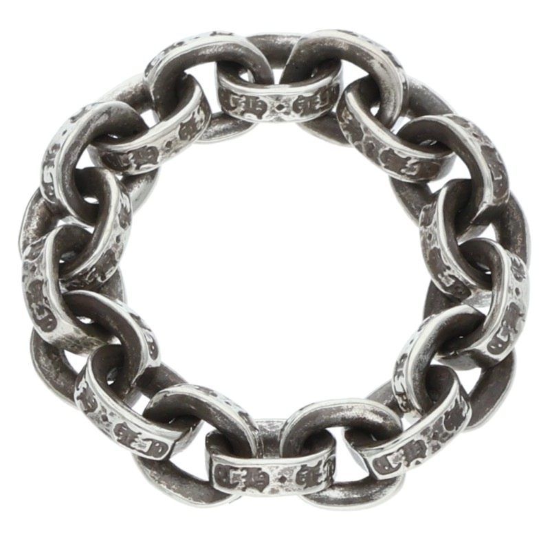 Chrome Hearts Paper Chain Ring Silver — view 4