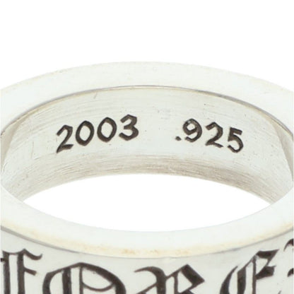 Chrome Hearts Spacer Forever Silver Ring — view 3