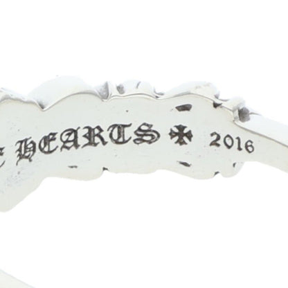 Chrome Hearts Baby Clsc Classic Double Floral Silver Ring — view 4