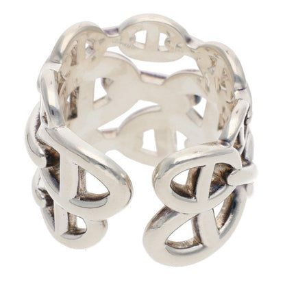 Hermes Chaine D'ancre Enchainee GM Silver Ring — view 2