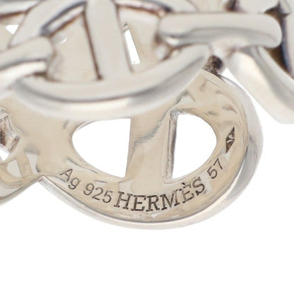 Hermes Chaine D'ancre Enchainee GM Silver Ring — view 4