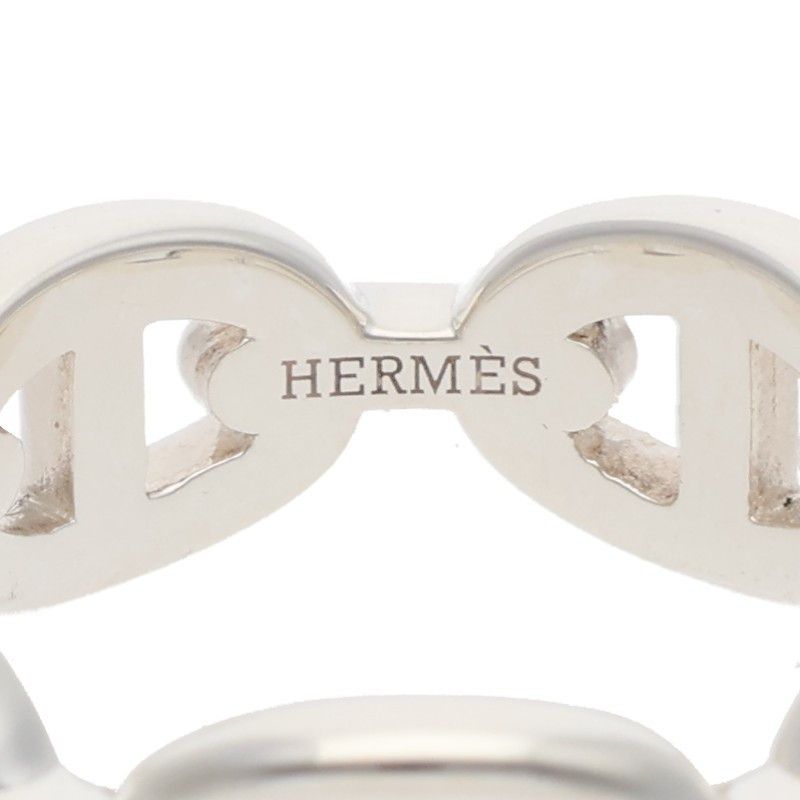 Hermes Chaine D'ancre Enchainee PM Silver Ring — view 3