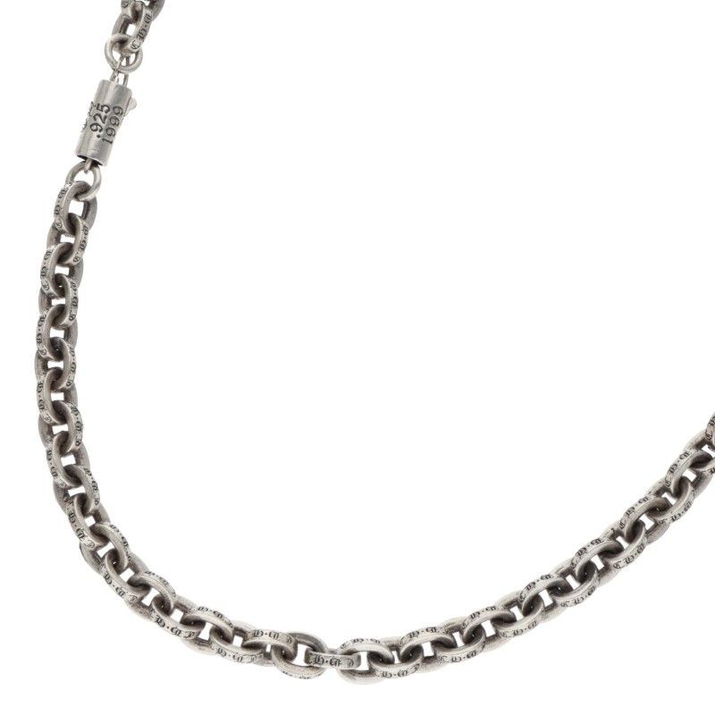 Chrome Hearts Paper Chain 24 Silver Necklace