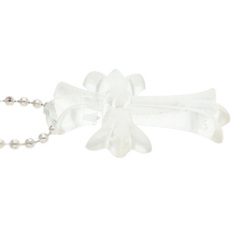 Chrome Hearts Rubber CH Crs Sml Small CH Cross Silicone Necklace — view 4