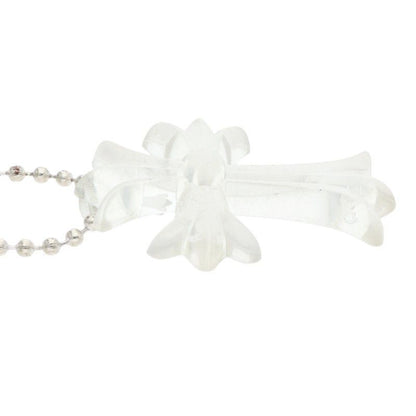 Chrome Hearts Rubber CH Crs Sml Small CH Cross Silicone Necklace — view 4