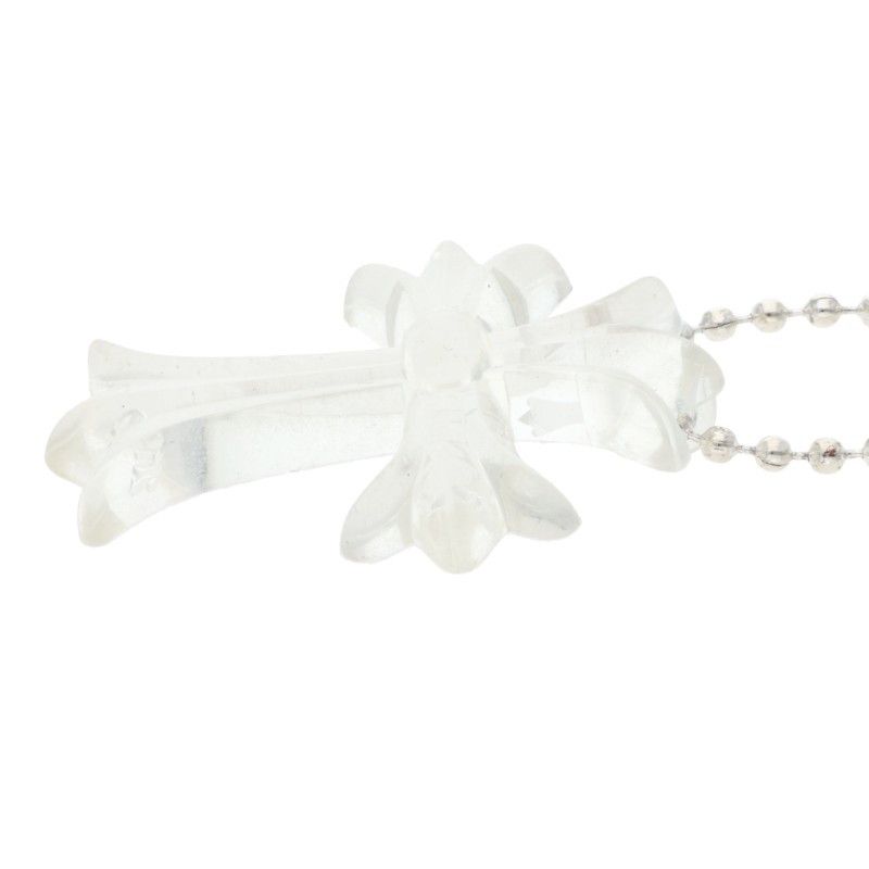Chrome Hearts Rubber CH Crs Sml Small CH Cross Silicone Necklace — view 5