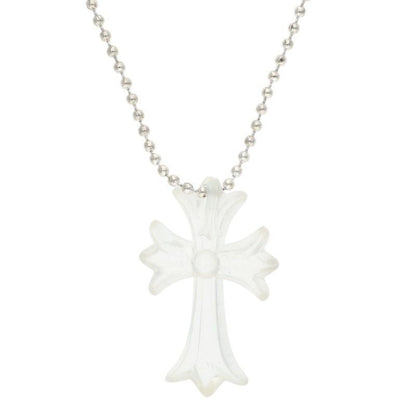 Chrome Hearts Rubber CH Crs Sml Small CH Cross Silicone Necklace — view 3