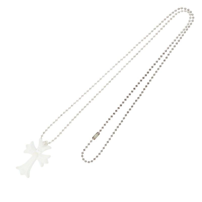Chrome Hearts Rubber CH Crs Sml Small CH Cross Silicone Necklace — view 2