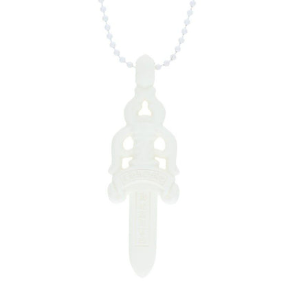 Chrome Hearts Rubber Large Dagger Silicone Necklace