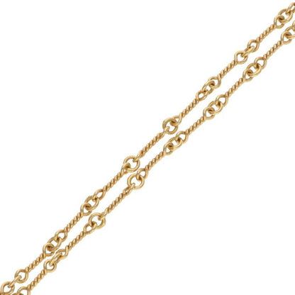 Chrome Hearts 22k Neckchain Twist Chain Gold Necklace — view 5