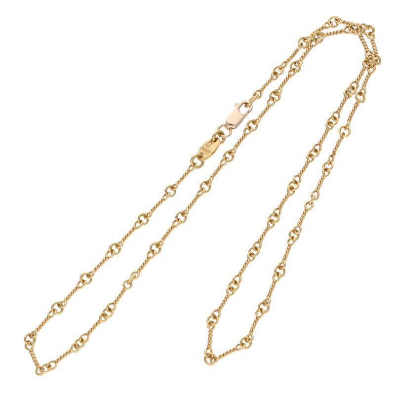 Chrome Hearts 22k Neckchain Twist Chain Gold Necklace — view 2
