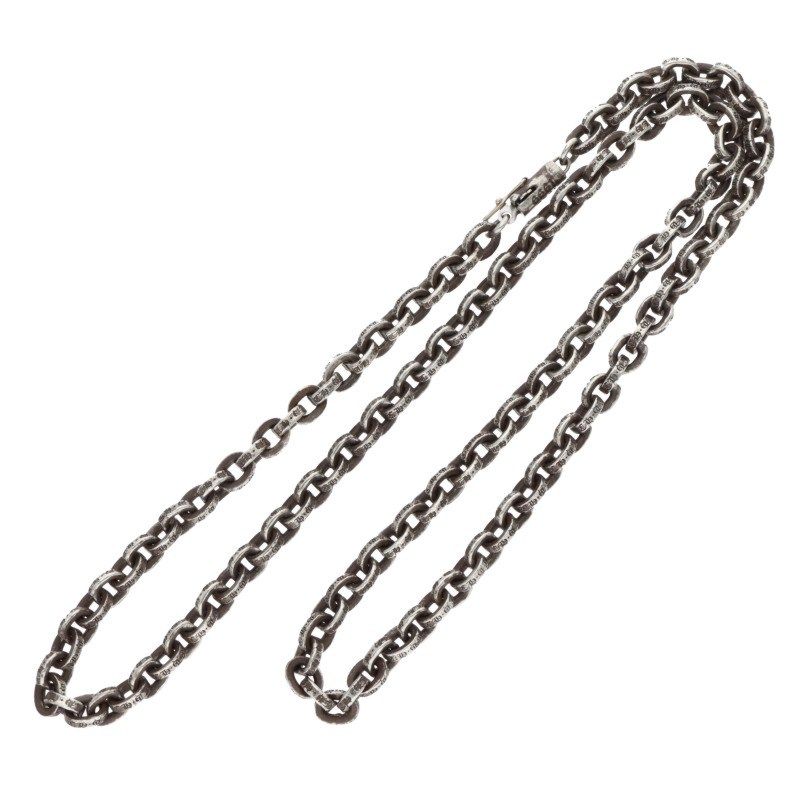 Chrome Hearts Paper Chain 20 Silver Necklace — view 2