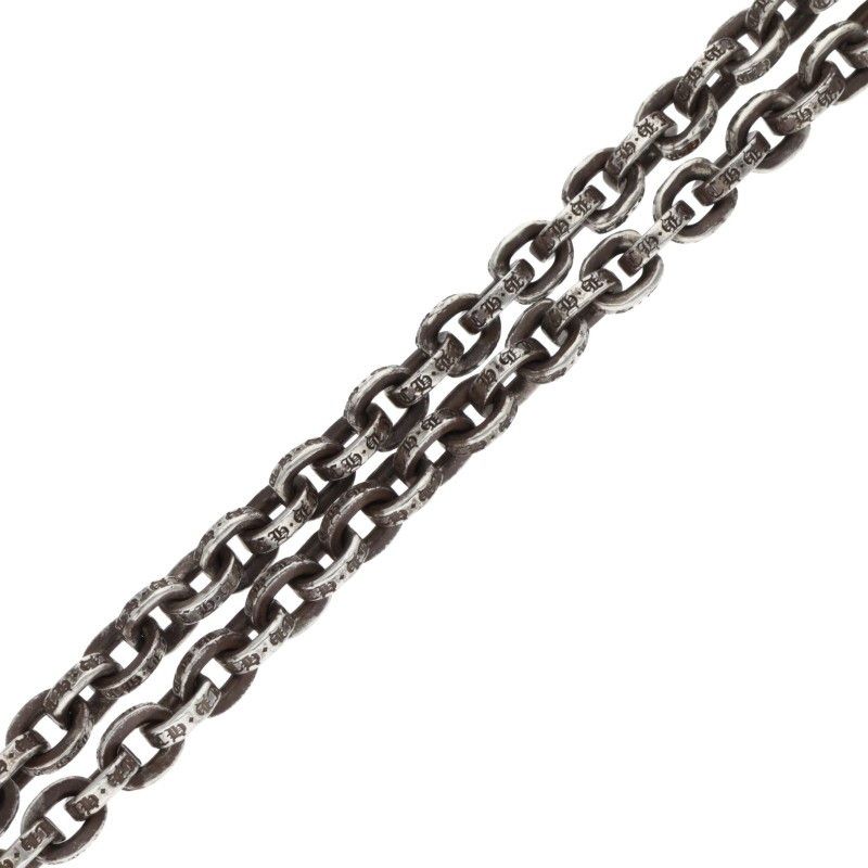 Chrome Hearts Paper Chain 20 Silver Necklace — view 5