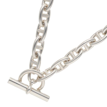 Hermes Chaine D'ancre Silver Choker Necklace GM