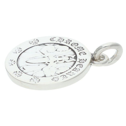 Chrome Hearts Chrm Angl Mdl Angel Medal Charm V2 Silver Pendant — view 5