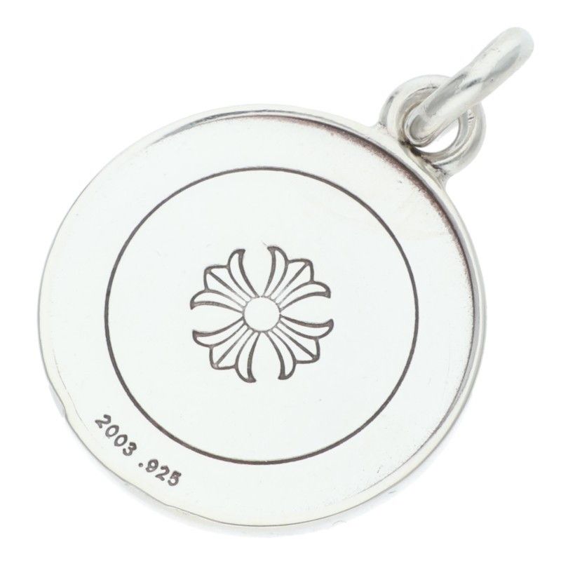 Chrome Hearts Chrm Angl Mdl Angel Medal Charm V2 Silver Pendant — view 2