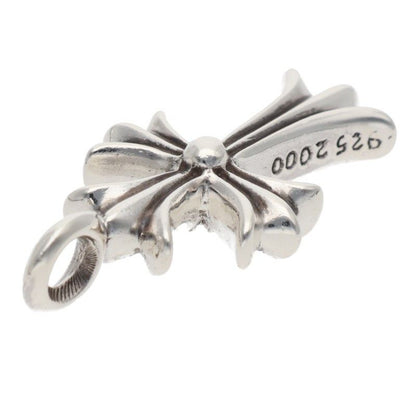 Chrome Hearts Tny Crsf P Dmnd Tiny Fat Cross Pave Diamond Pendant Silver — view 5