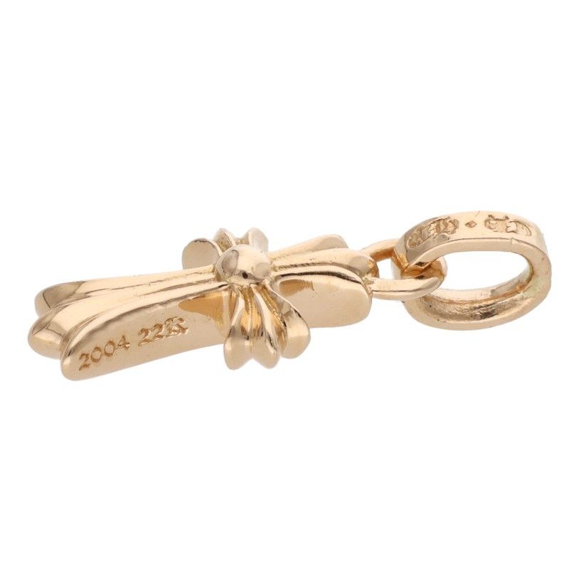 Chrome Hearts 22k Crs Baby Fat 22k Fat Charm Gold Pendant — view 4