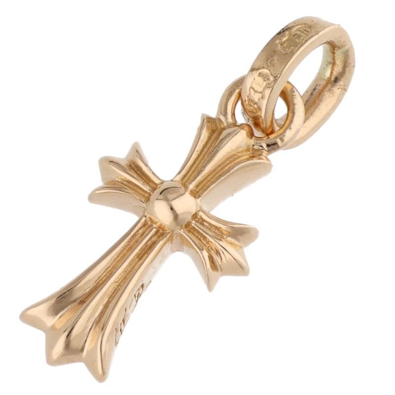 Chrome Hearts 22k Crs Baby Fat 22k Fat Charm Gold Pendant — view 2