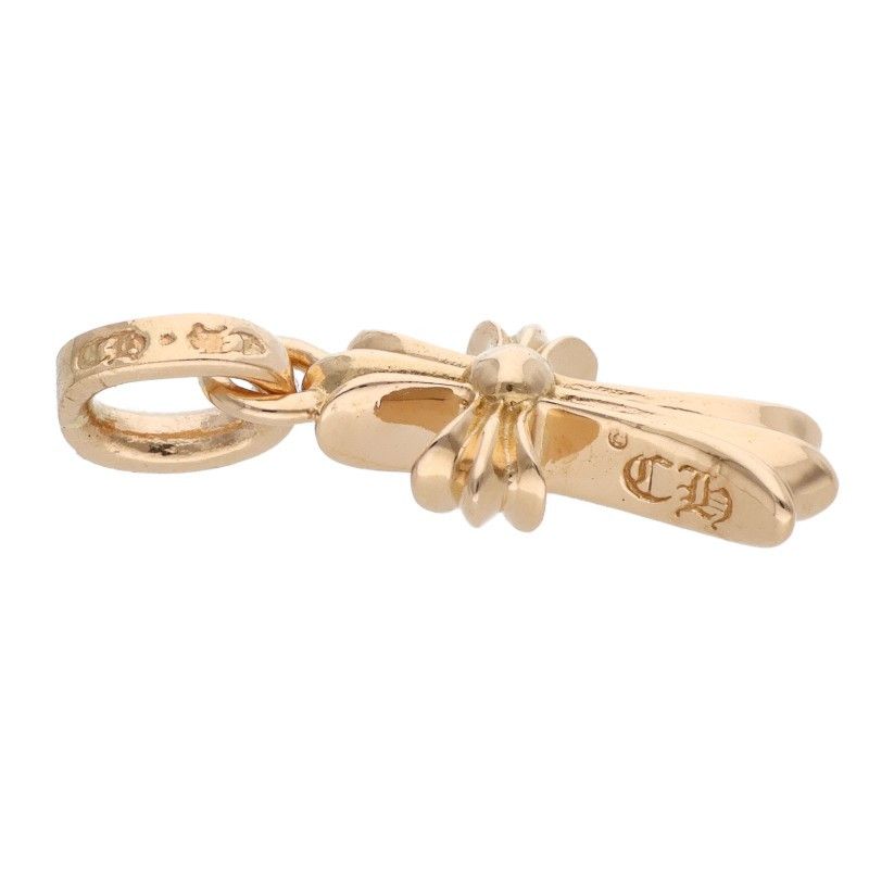 Chrome Hearts 22k Crs Baby Fat 22k Fat Charm Gold Pendant — view 3