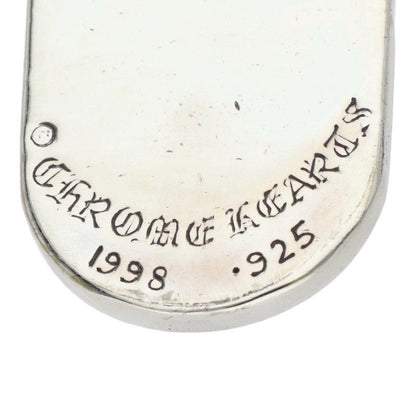 Chrome Hearts Raised Star Dogtag Dog Tag Charm Silver Pendant — view 3