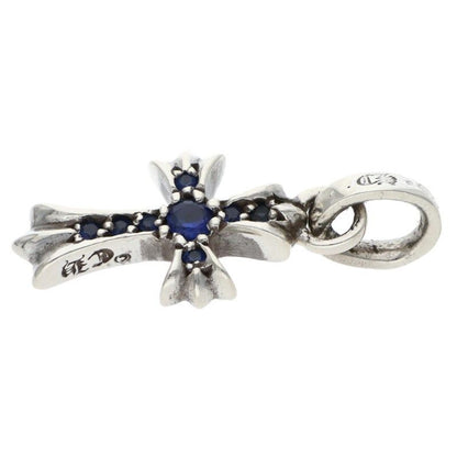 Chrome Hearts Crs Baby Fat P Sap Fat Pave Saffiano Charm Silver Pendant — view 3