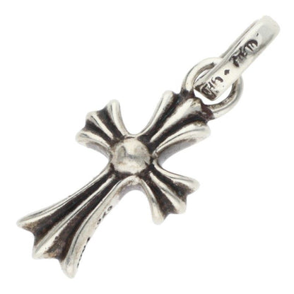 Chrome Hearts Crs Baby Fat P Dmnd Fat Pave Diamond Charm Silver Pendant — view 2