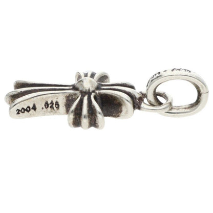 Chrome Hearts Crs Baby Fat P Dmnd Fat Pave Diamond Charm Silver Pendant — view 4