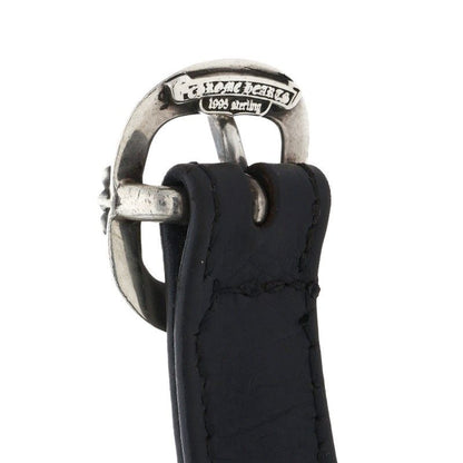 Chrome Hearts Gunslinger Celtic Ball Leather Bracelet — view 4