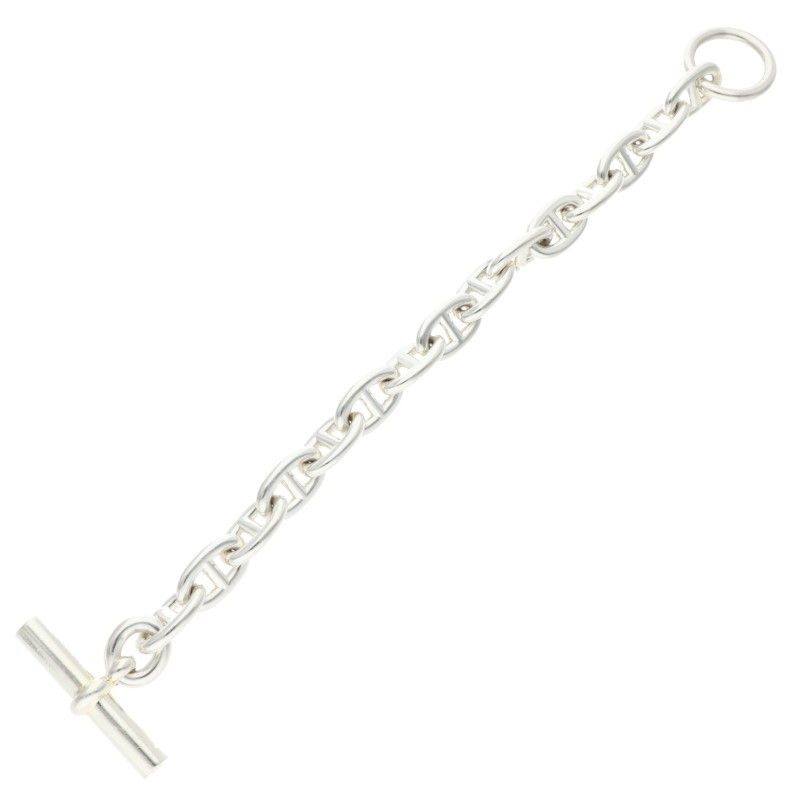 Hermes Chaine D'ancre Silver Bracelet — view 2