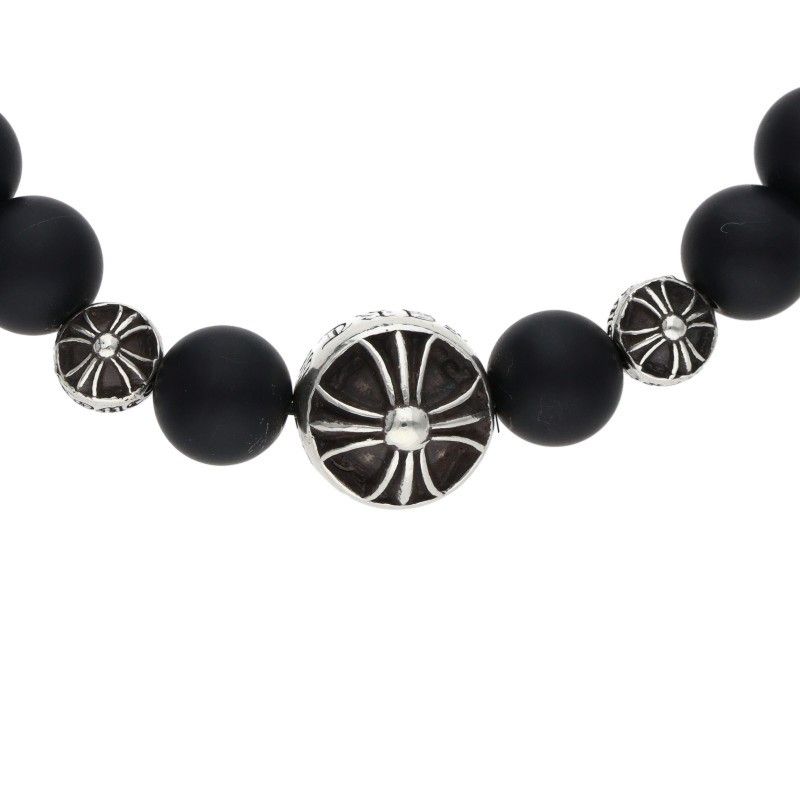 Chrome Hearts 8 Bead Onyx 8 Beads Bracelet — view 3