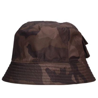 Prada Re-Nylon Triangle Logo Pouch Bucket Hat XL — view 2