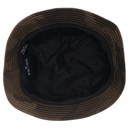 Prada Re-Nylon Triangle Logo Pouch Bucket Hat XL — view 3
