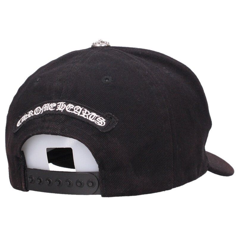 Chrome Hearts Trucker Cap Denim Ch Cross Stitch Cap Hat with Ball — view 2