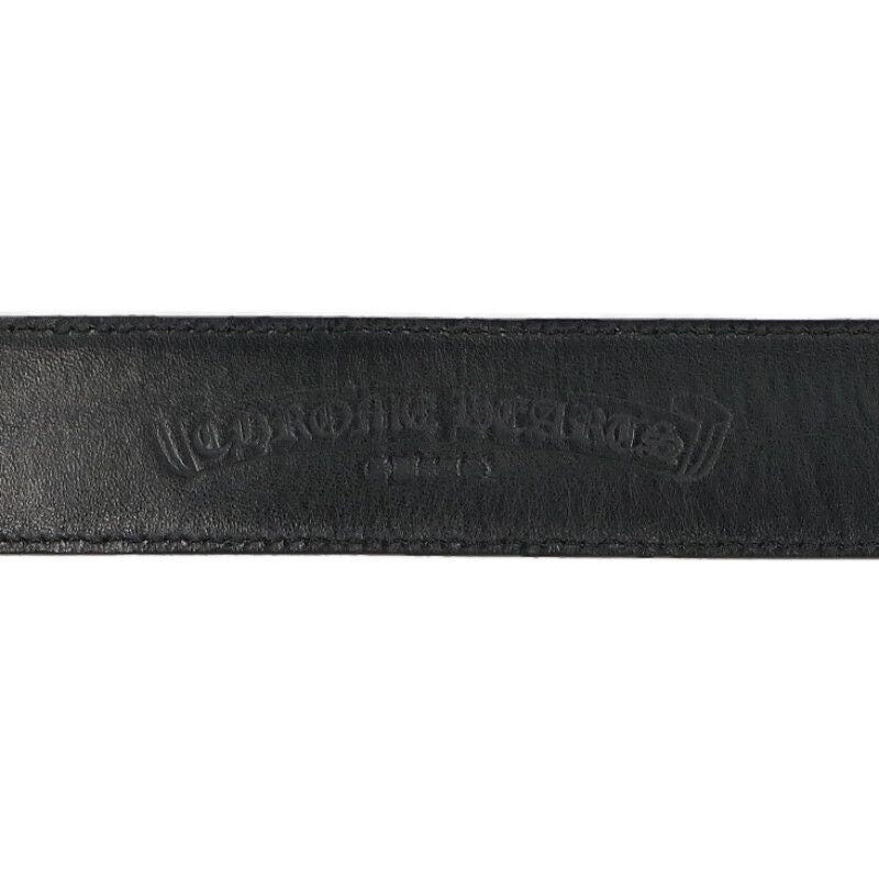Chrome Hearts 1.5 Strap Scroll Rebe Roulis Betts Leather Belt 30 — view 3
