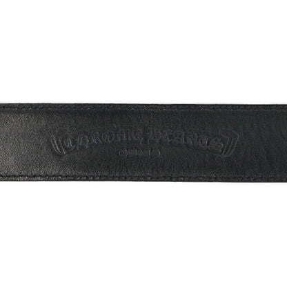 Chrome Hearts 1.5 Strap Scroll Rebe Roulis Betts Leather Belt 30 — view 3