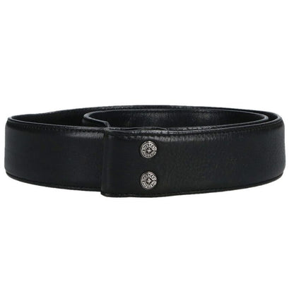 Chrome Hearts 1.5 Strap Scroll Rebe Roulis Betts Leather Belt 30