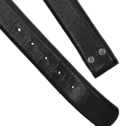 Chrome Hearts 1.5 Strap Scroll Rebe Roulis Betts Leather Belt 30 — view 4