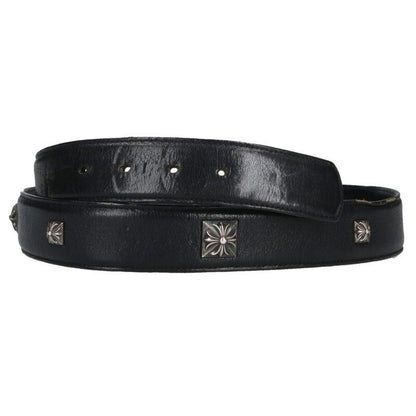 Chrome Hearts Strap Pyramid Zero Studs Leather Belt — view 2