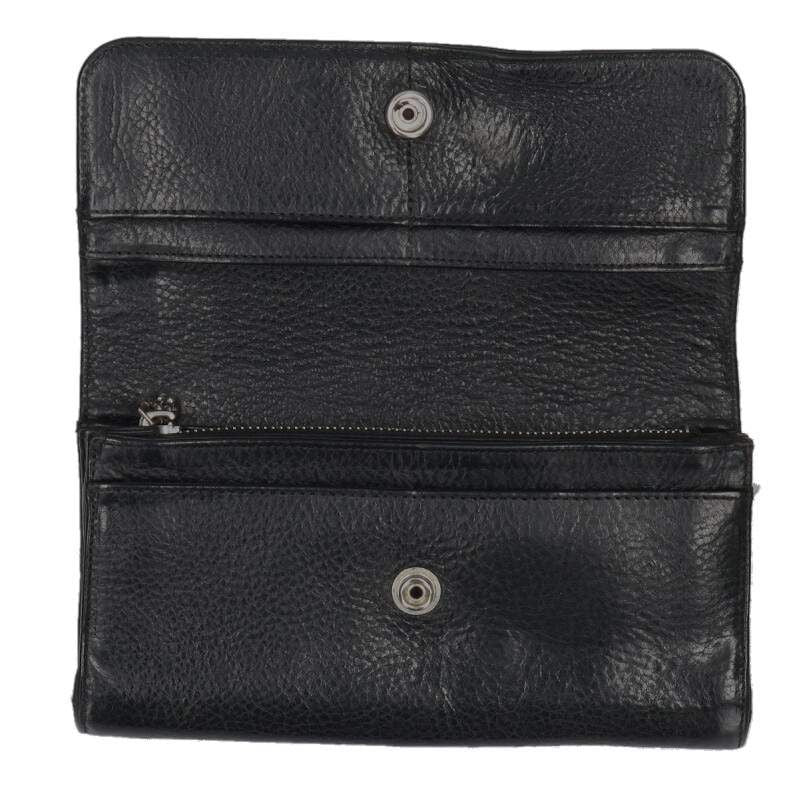 Chrome Hearts Judy Cross Button Leather Wallet — view 4