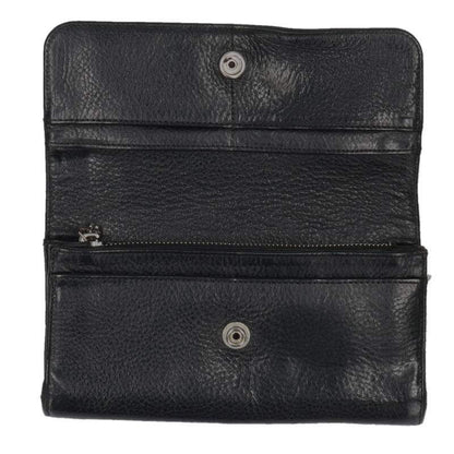 Chrome Hearts Judy Cross Button Leather Wallet — view 4